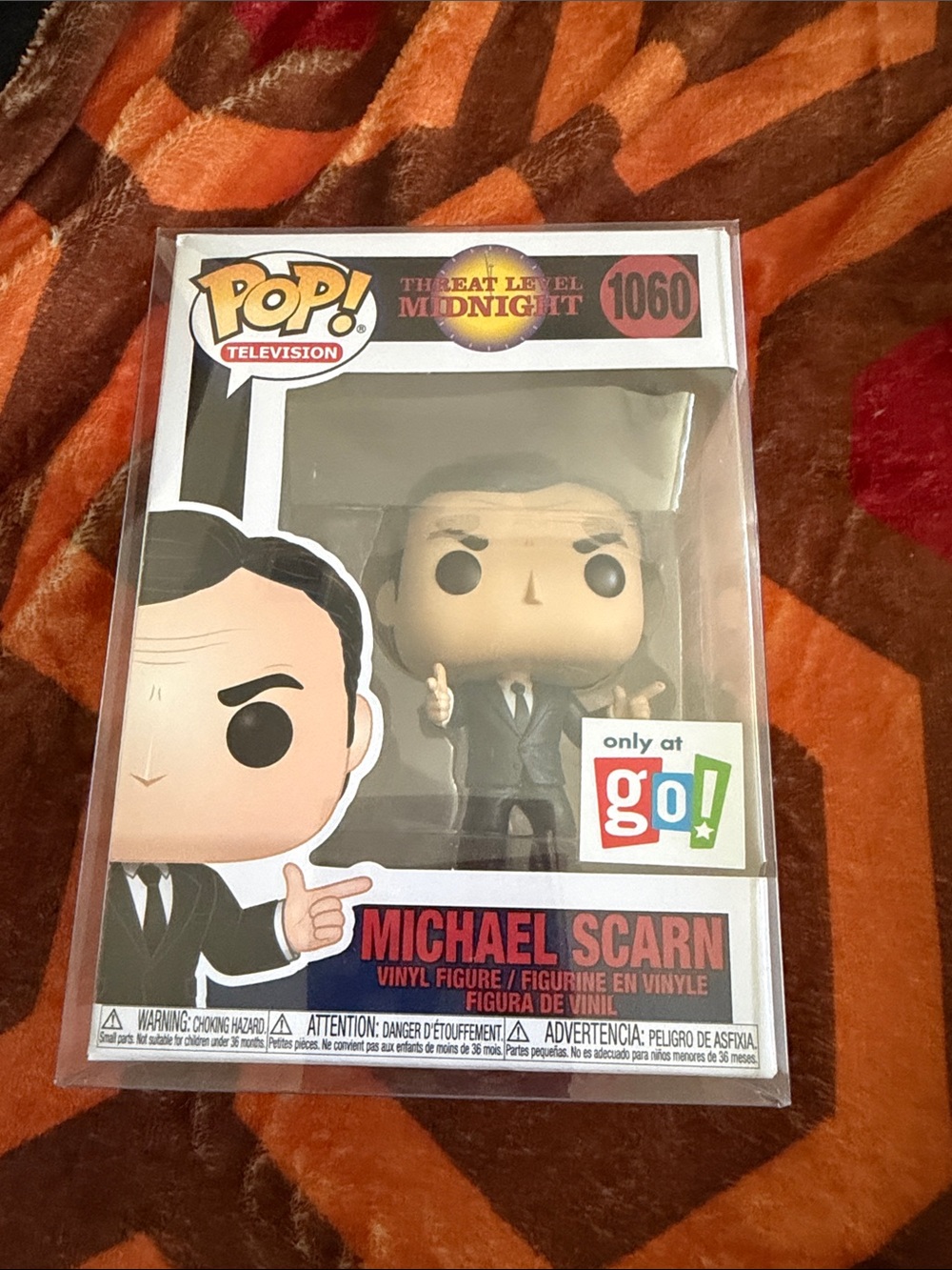 Funko Pop! Television Michael Scarn Vinyl Figure - Black & Beige